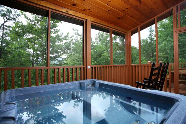 A Walk in the Clouds, 1 Bedroom, Sleeps 4, Pool Table, Hot Tub, Pets photo 3