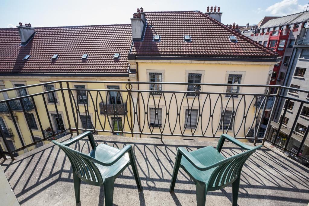 Студио (Стандартный номер-студио), Hôtel Résidence Cité-Verdaine