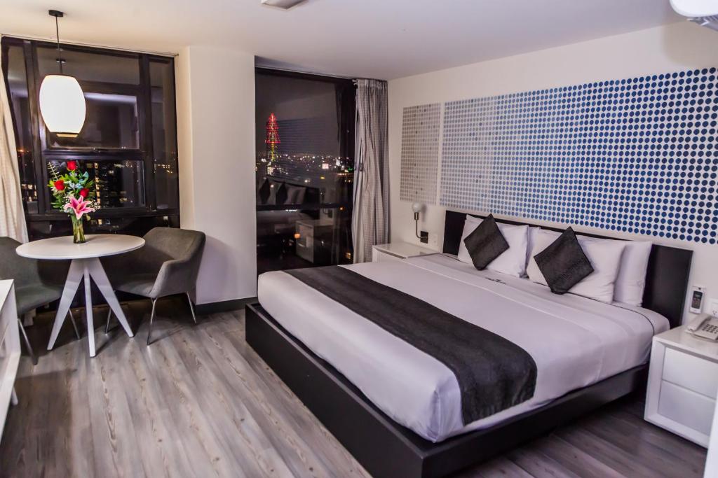 Двухместный (Номер Делюкс с кроватью размера «king-size»), Hotel El Ejecutivo by Reforma Avenue