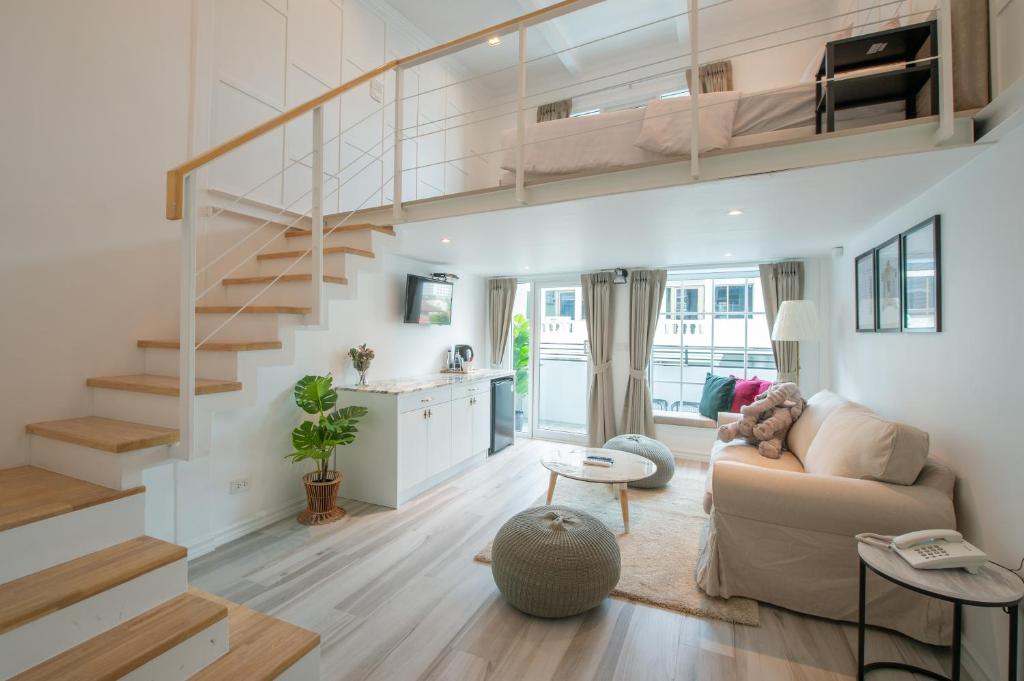 Апартаменты (duplex with Balcony), White Ivory Bed And Breakfast