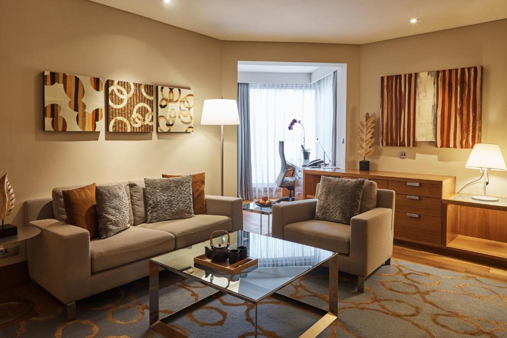Сьюит (Люкс «Гранд» с кроватью размера «king-size»), Grand Hyatt Singapore