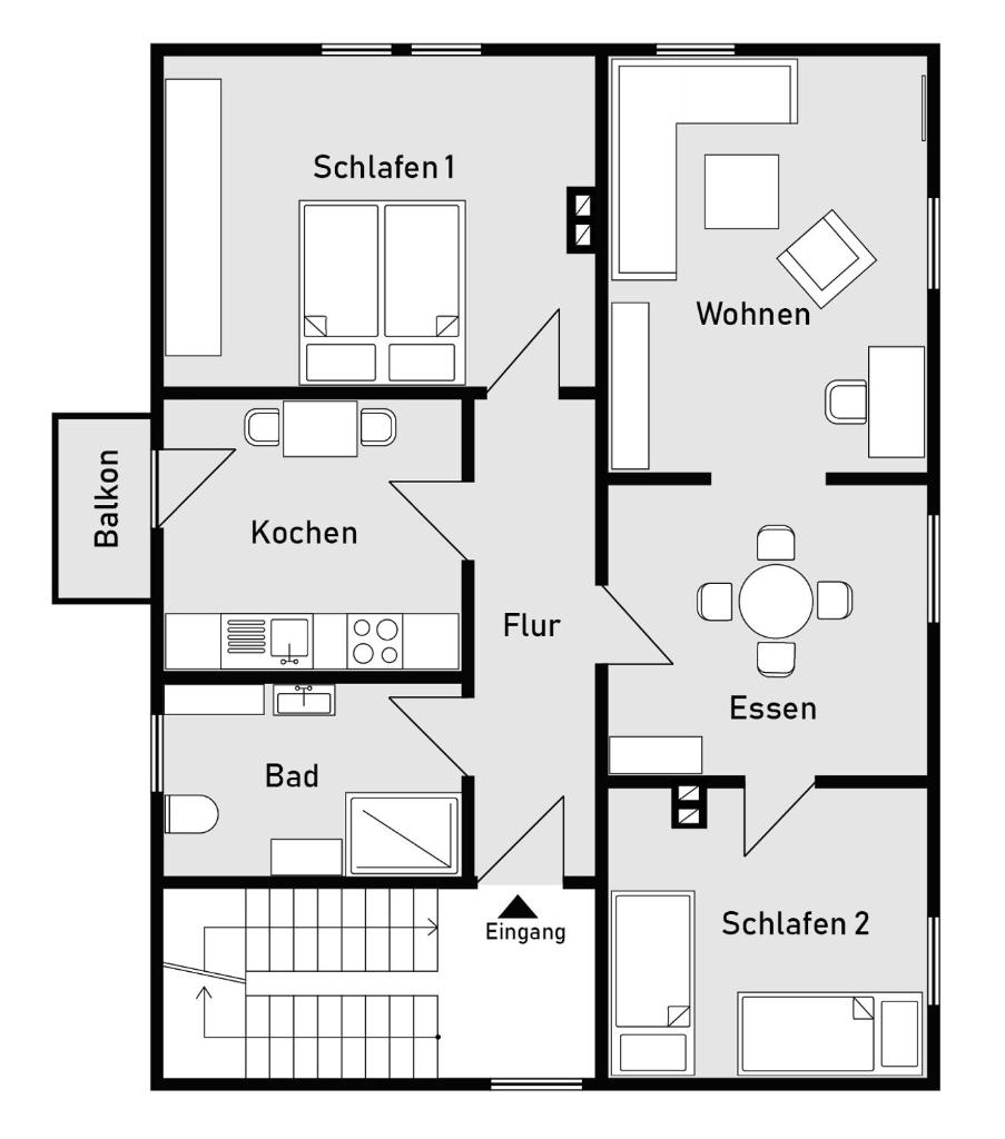 alte Apotheke Room Type - Apartment with Balcony