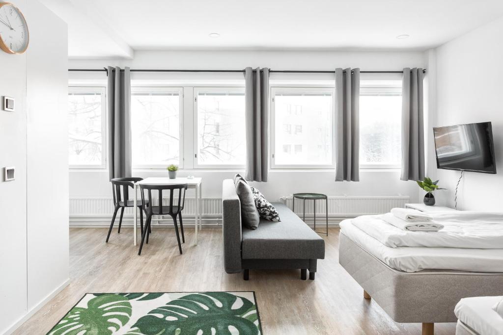 Студио (Номер-студио), Hiisi Homes Helsinki Haaga