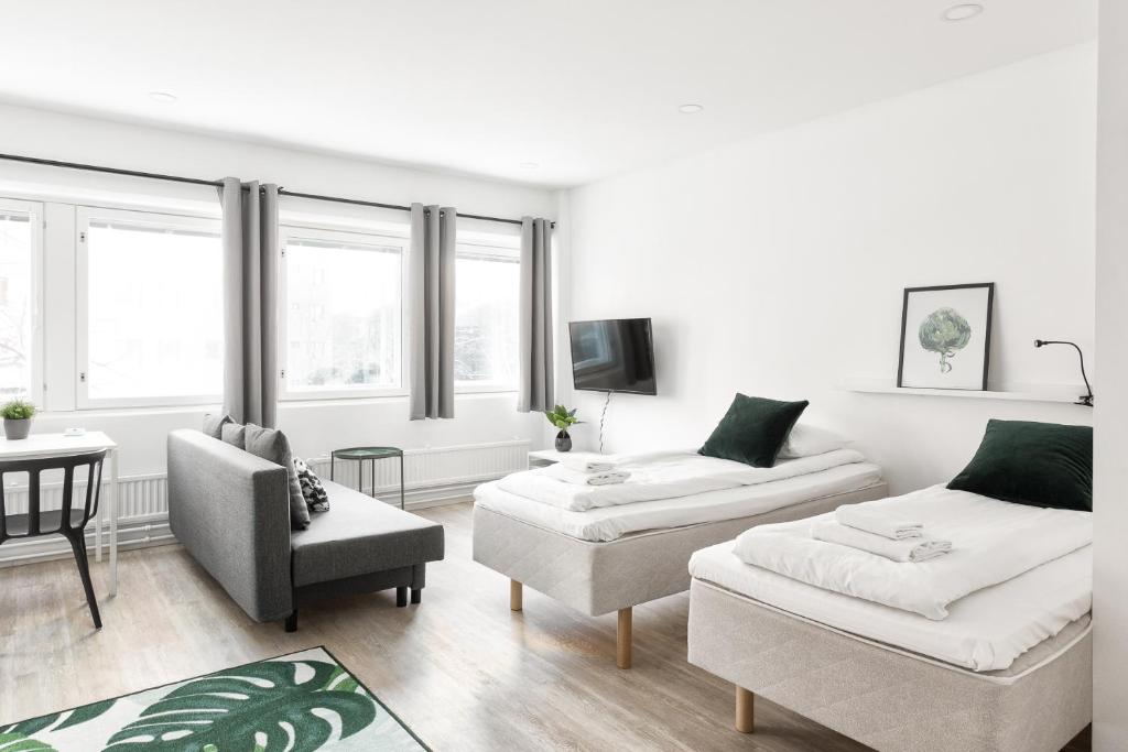 Студио (Номер-студио), Hiisi Homes Helsinki Haaga