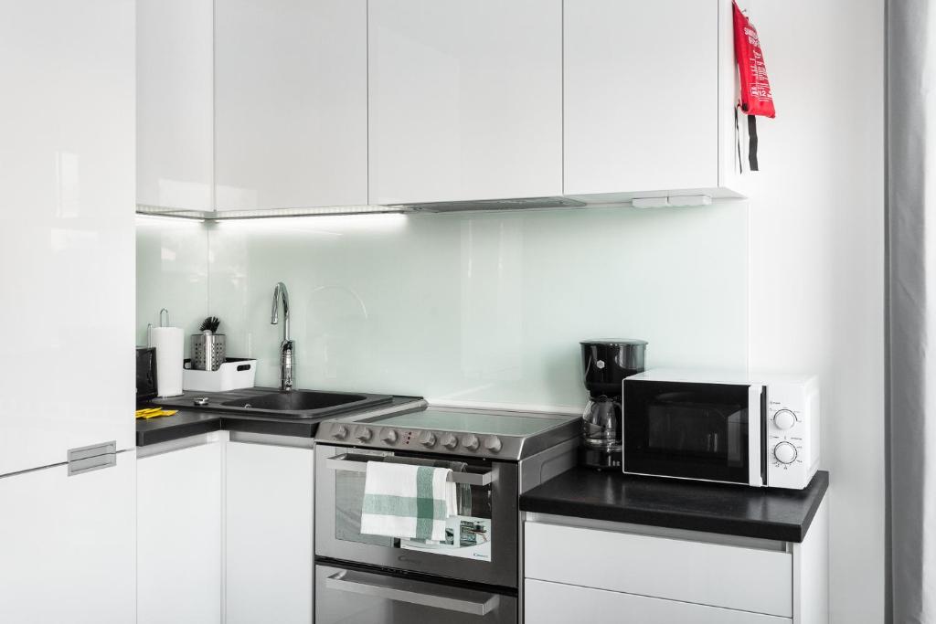 Студио (Номер-студио), Hiisi Homes Helsinki Haaga