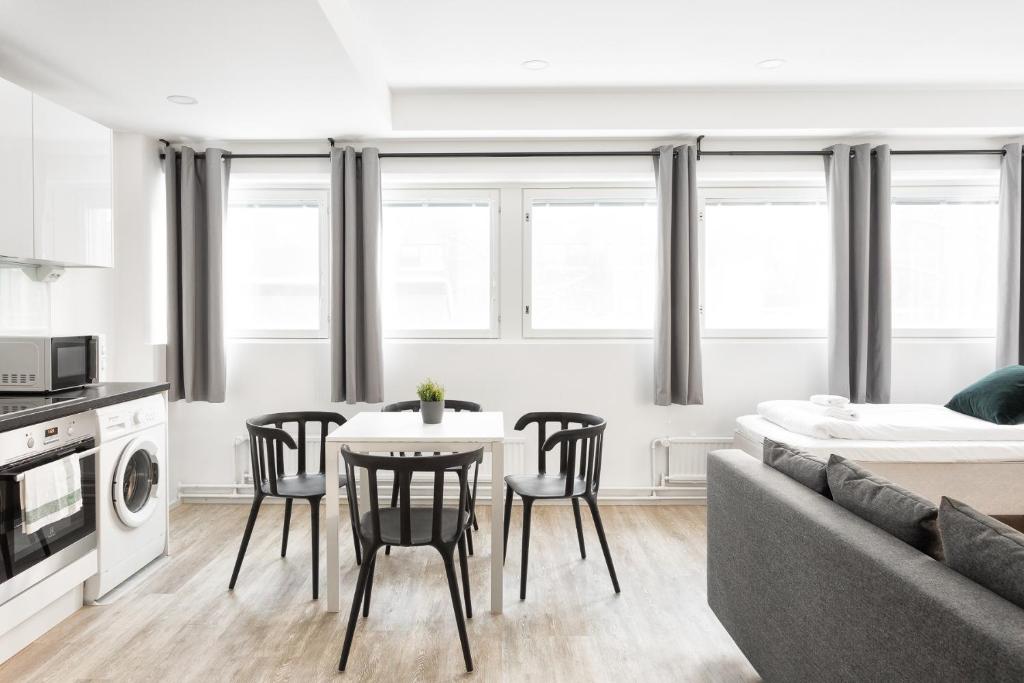 Студио (Просторный номер-студио), Hiisi Homes Helsinki Haaga