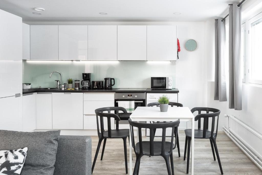 Студио (Просторный номер-студио), Hiisi Homes Helsinki Haaga