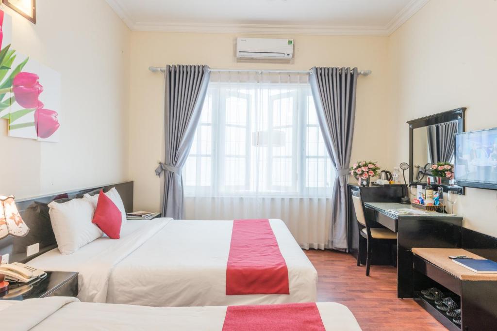 Четырехместный (Четырехместный номер Делюкс с окном), Hasu Hotel