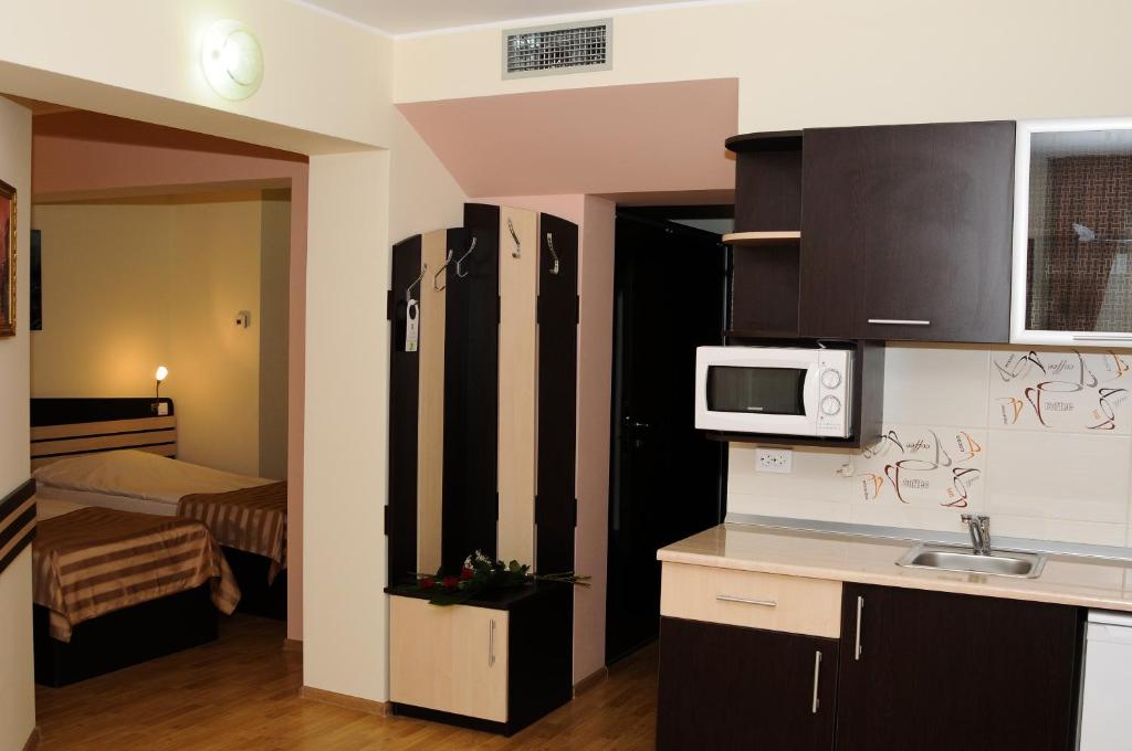 Двухместный (Двухместный номер-студио с 2 отдельными кроватями), Hotel Zimbru