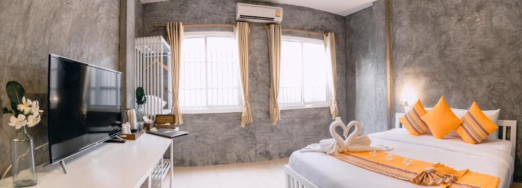 Двухместный (Улучшенный двухместный номер с 1 кроватью), Ban's Avenue Guesthouse