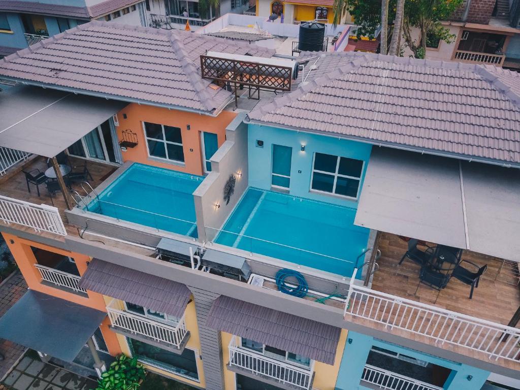 Вилла (Вилла с собственным бассейном), Luxury pool villa 500m from the sea