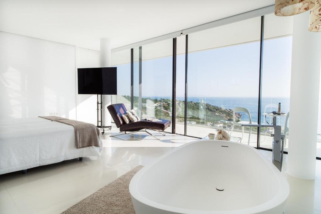 Villa Alkaram de lujo con vistas panorámicas al mar