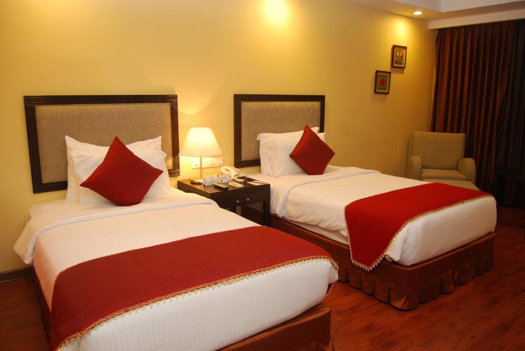 Двухместный (Deluxe Twin Room with Free Drop to Sipcot IT Park), Gokulam Park Sabari OMR