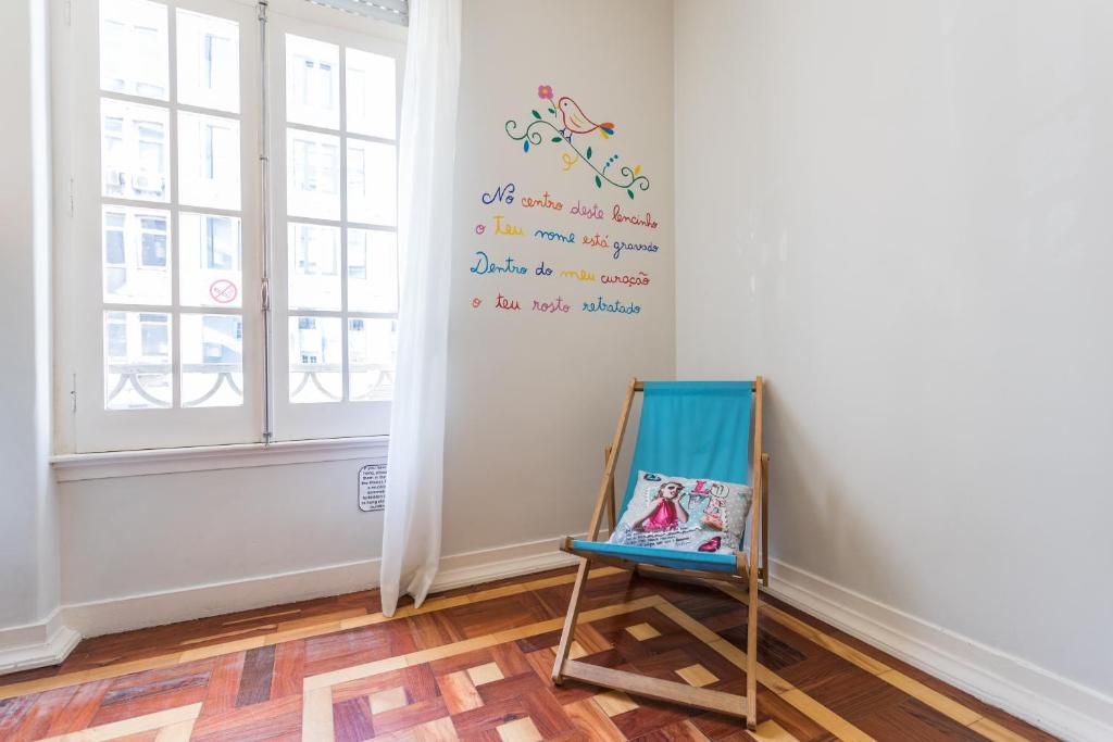 Четырехместный (Четырехместный номер с собственной ванной комнатой), Lisboa Central Hostel