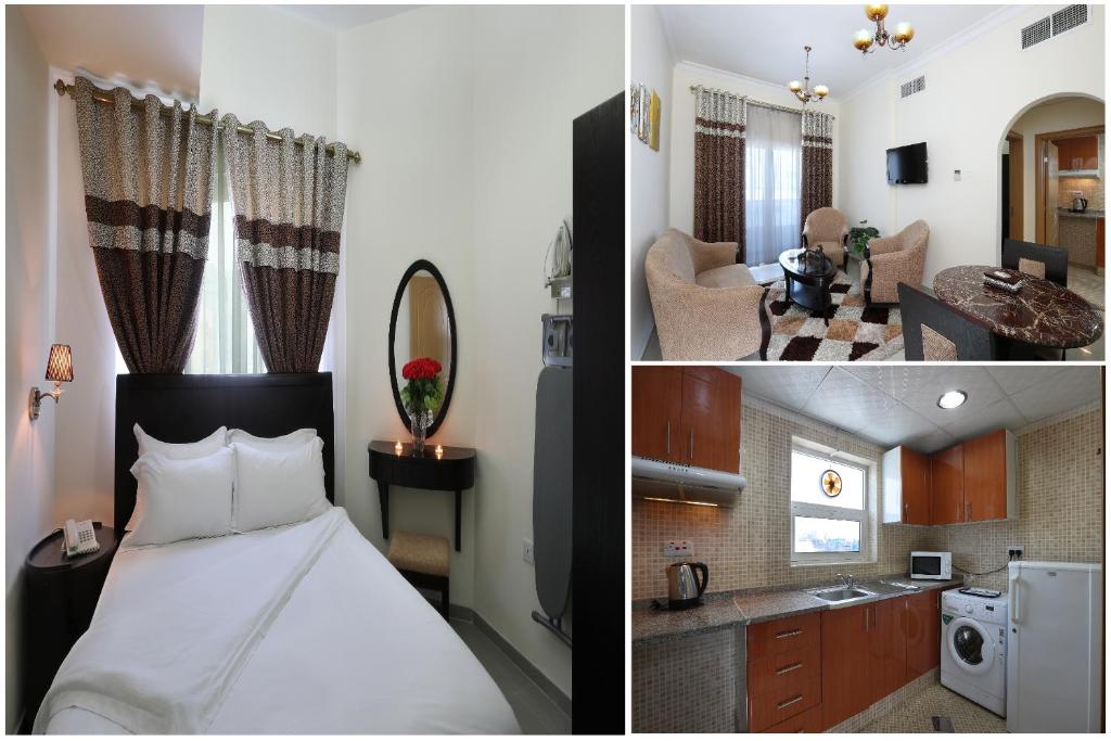 Апартаменты (Апартаменты с 1 спальней), Апарт-отель Al Smou Hotel Apartments