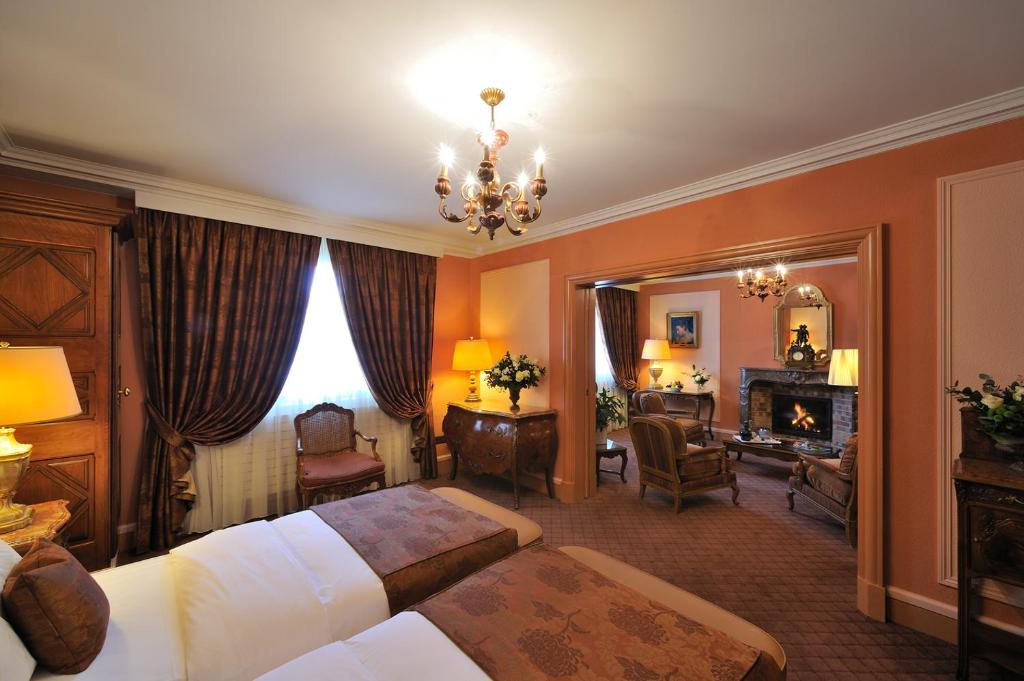 Сьюит (Люкс с 2 отдельными кроватями), Hôtel de la Cigogne