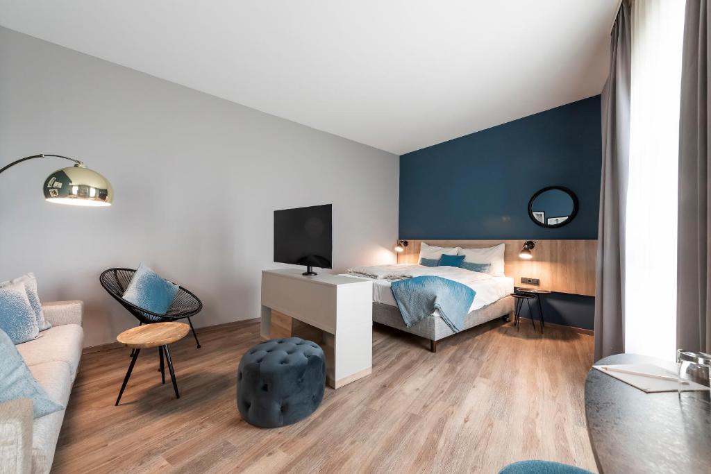 Студио (Номер-студио), HARBR. hotel Heilbronn