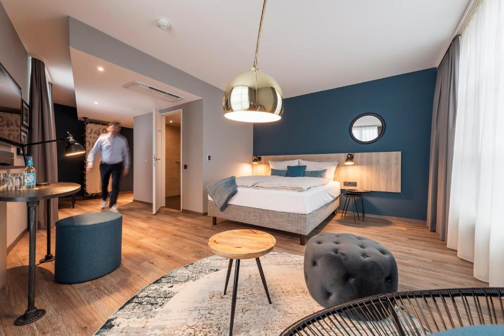 Двухместный (Двухместный номер «Комфорт» с 1 кроватью), HARBR. hotel Heilbronn