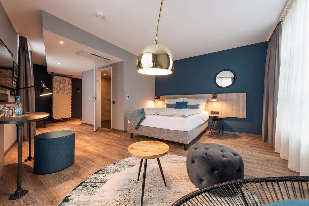 Двухместный (Двухместный номер «Комфорт» с 1 кроватью), HARBR. hotel Heilbronn