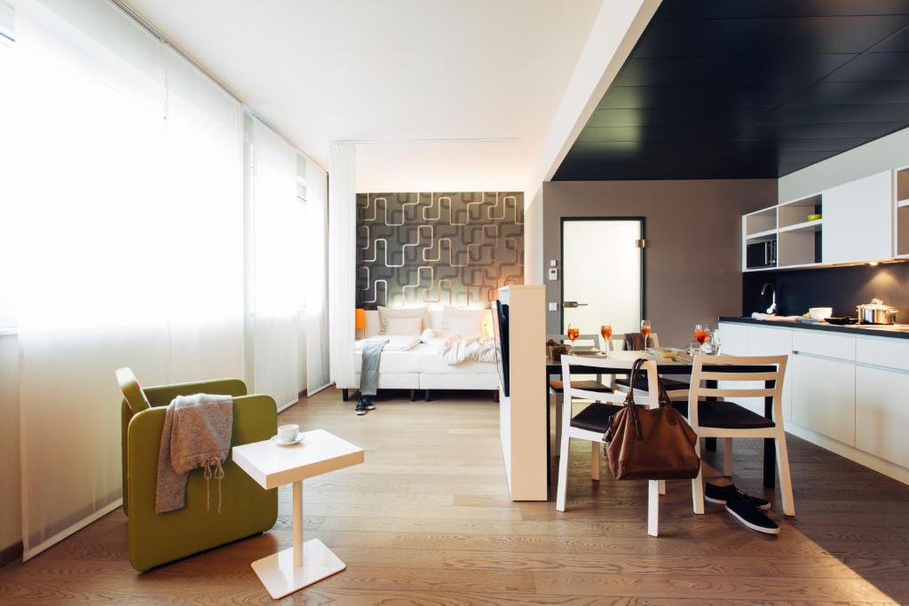 Студио (Улучшенный номер-студио), Harry's Home München Hotel & Apartments