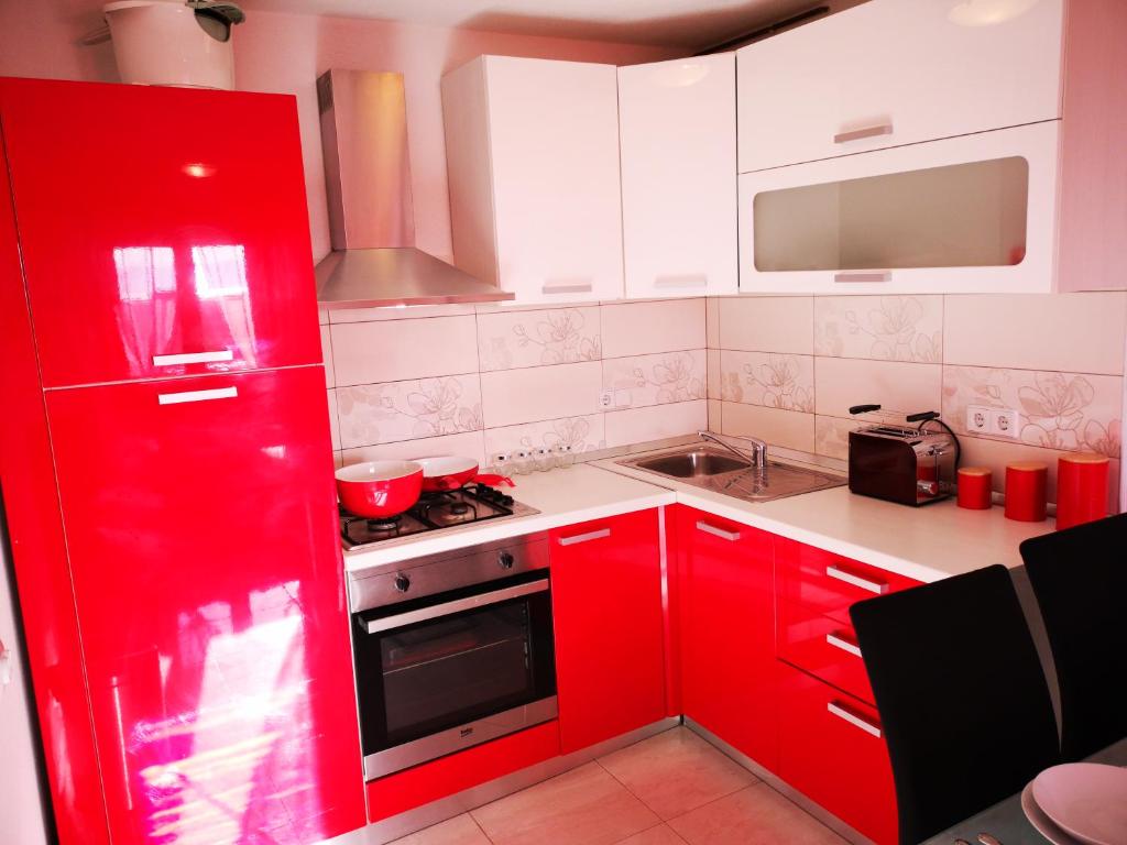 Apartman "Sabine red" with pool photo 1