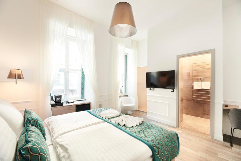 Двухместный (Улучшенный двухместный номер с 1 кроватью), Boutique Residence Budapest