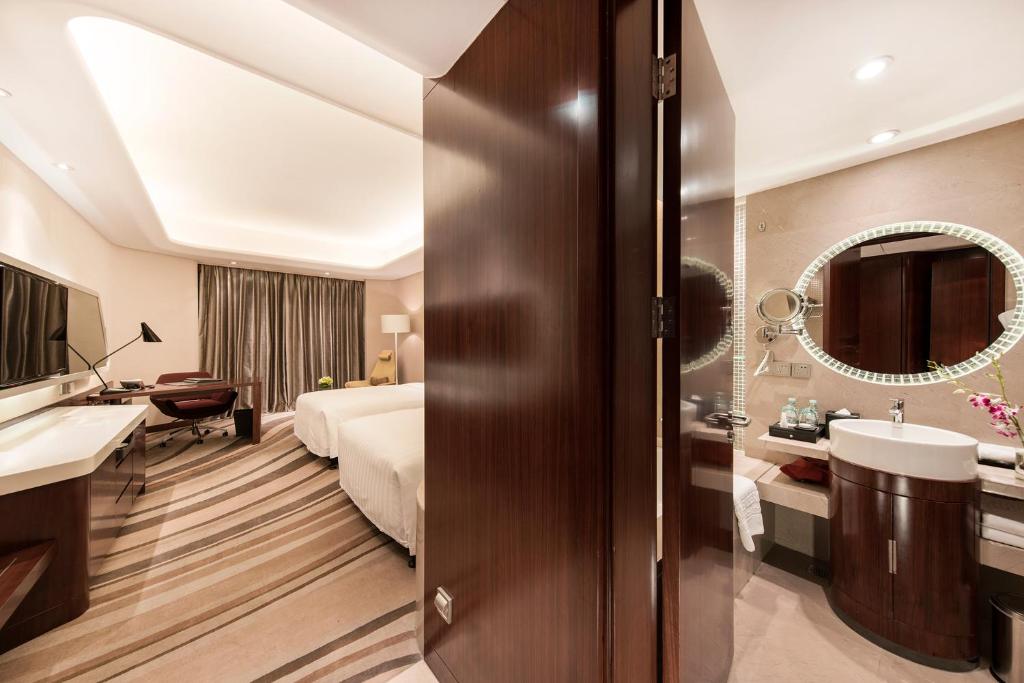 Двухместный (Двухместный номер Делюкс с 2 отдельными кроватями), Hotel Maxmelim Beijing