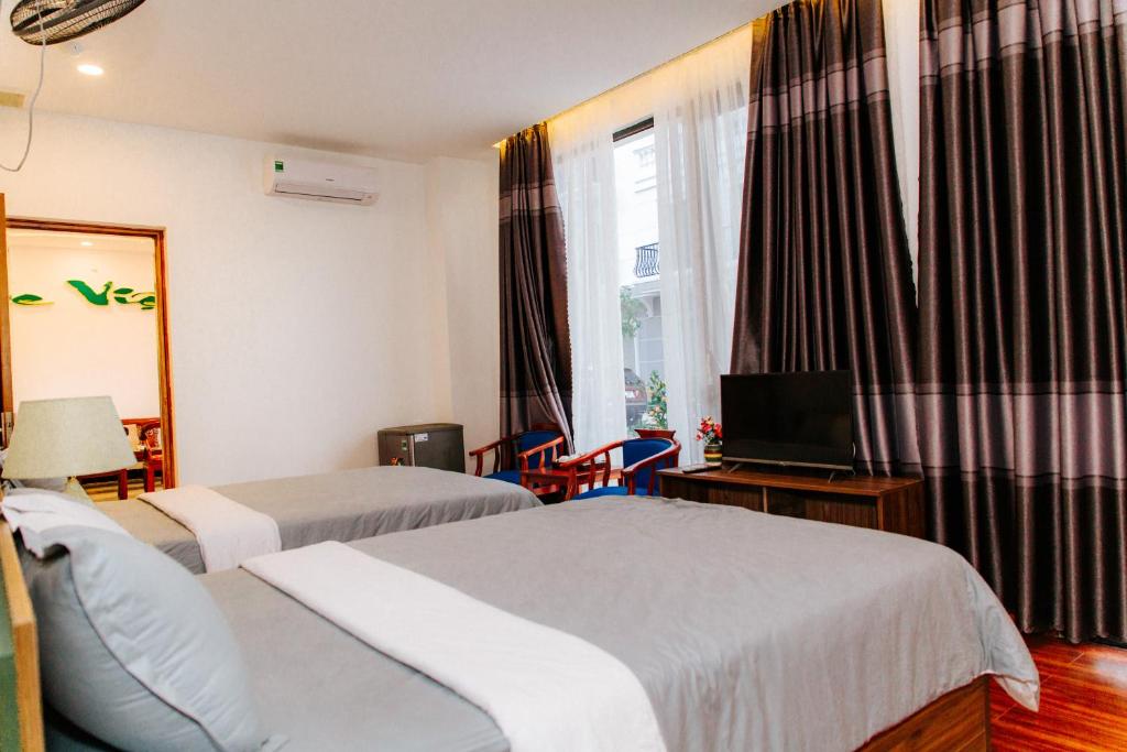 Двухместный (Номер Делюкс с 2 кроватями размера «queen-size»), Tre Việt Tuy Hòa Hotel