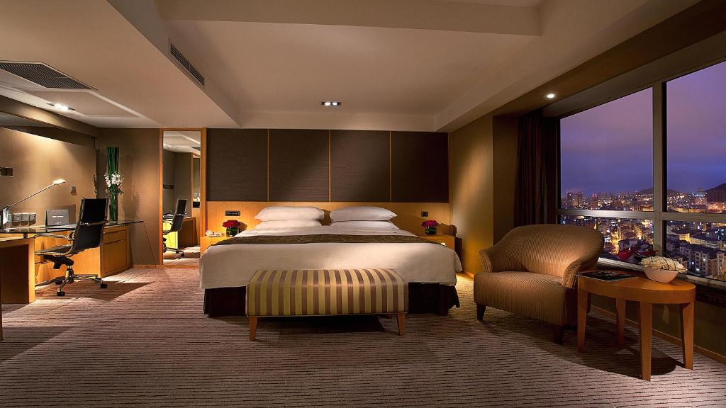 Двухместный (Номер Делюкс с кроватью размера «king-size»), Kempinski Hotel Dalian
