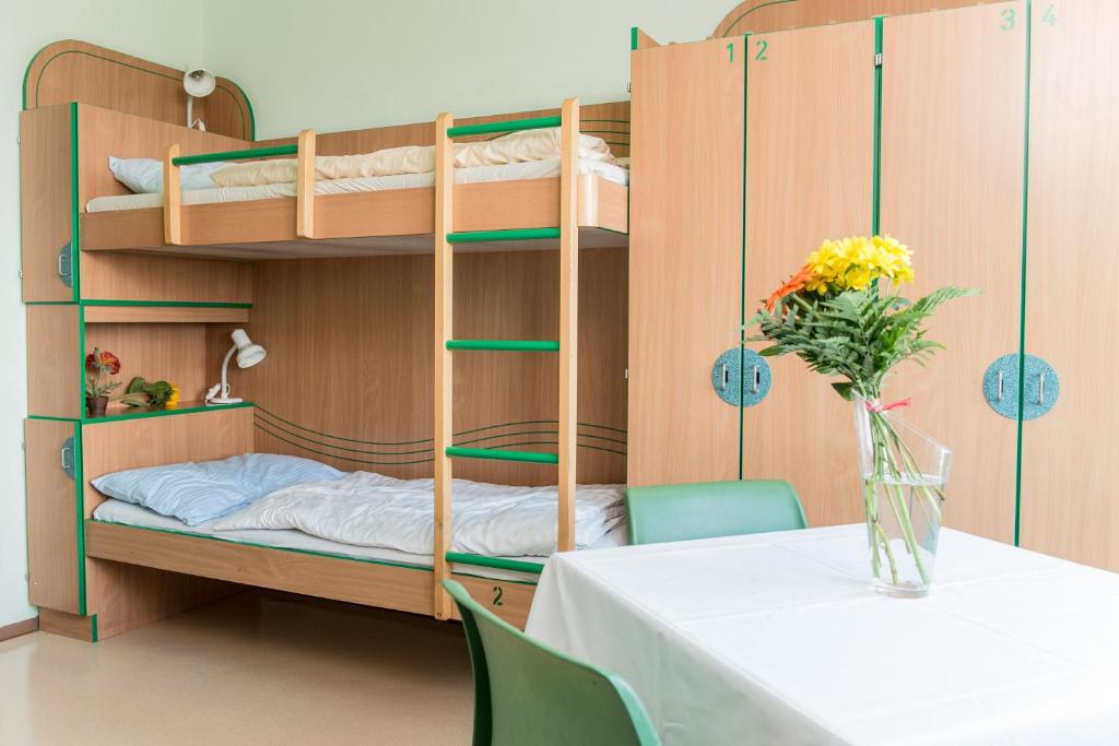 Двухместный (Двухместный номер с 2 отдельными кроватями и душем), Hostel Hütteldorf