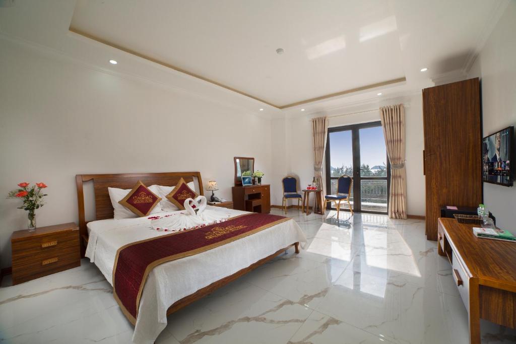 Двухместный (Двухместный номер с 1 кроватью с видом на море), Quang Tung Hotel
