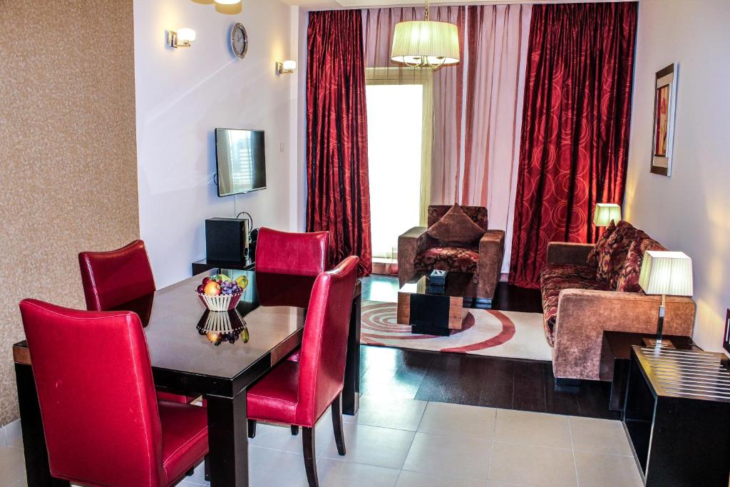 Апартаменты (Апартаменты с 1 спальней), Апарт-отель Dunes Hotel Apartments Oud Metha