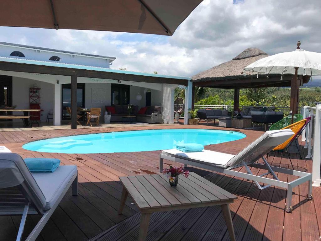 Villa D'Armagnac avec piscine et vue océan photo 2