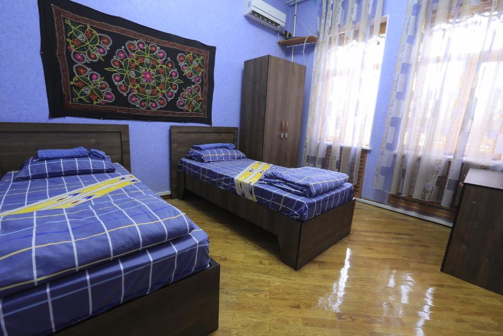 Двухместный (Двухместный номер с 2 отдельными кроватями), Yellow Hostel Dushanbe