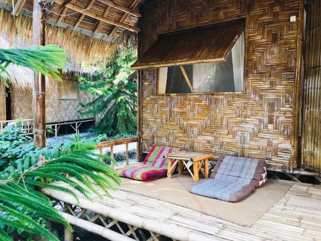 Семейный (Трехместный номер Делюкс с видом на сад), Green View Beach Resort