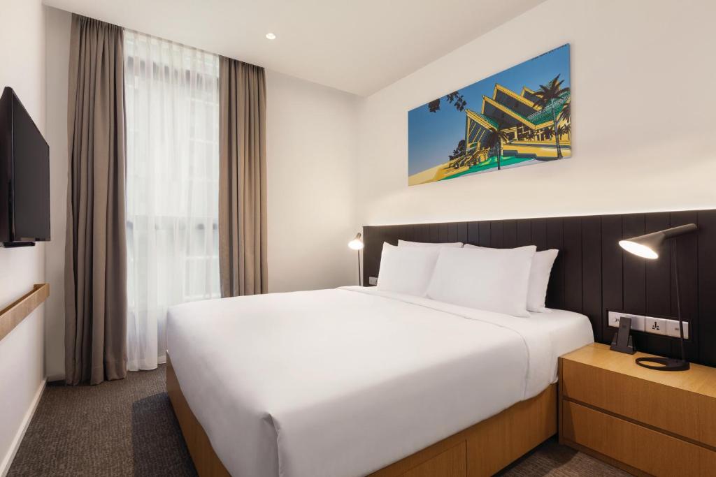 Сьюит (Люкс с 1 спальней с кроватью размера «king-size» (с диваном-кроватью)), Hyatt House Kuala Lumpur, Mont Kiara