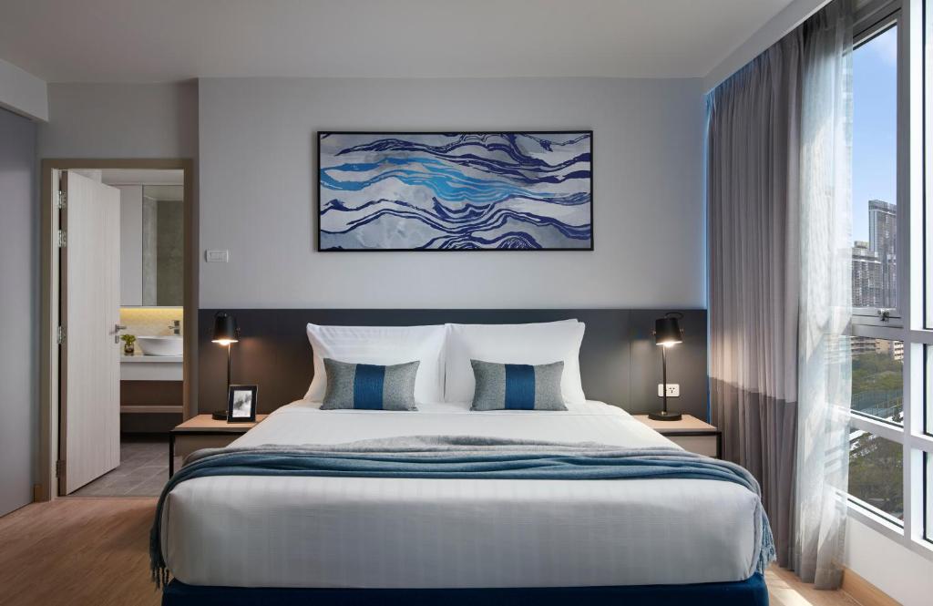 Двухместный (Studio Room + Free THB 500 Credit per Day), Отель Somerset Lake Point Bangkok