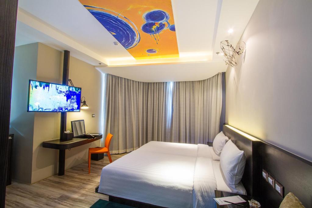 Двухместный (Угловой полулюкс с видом на океан), Отель Siam@Siam Design Pattaya
