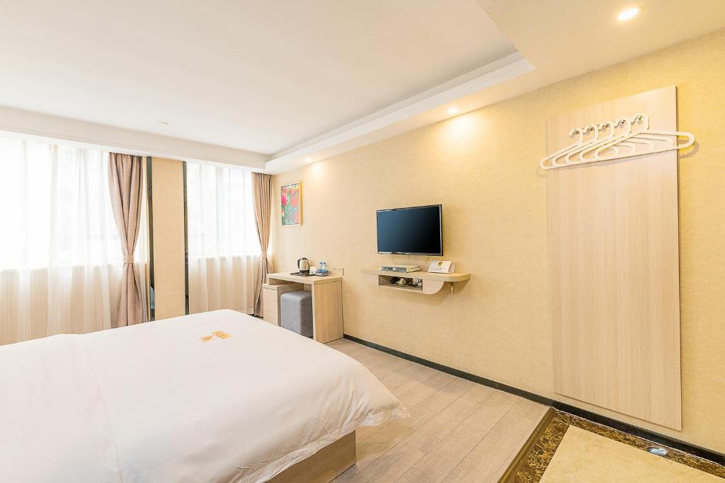 Двухместный (Номер с кроватью размера «queen-size»), Guangzhou Mufeng Boutique Hotel