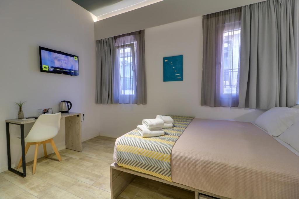 Двухместный (Двухместный номер с 1 кроватью), athensotel.com
