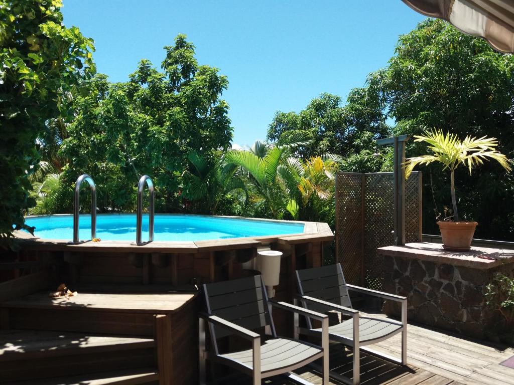 Charmant F2 classé, belle vue mer, spa, piscine, terrasse photo 3