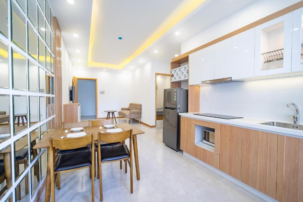 Апартаменты (Апартаменты Делюкс с частичным видом на море), iSeaview Nha Trang Beach Apartment
