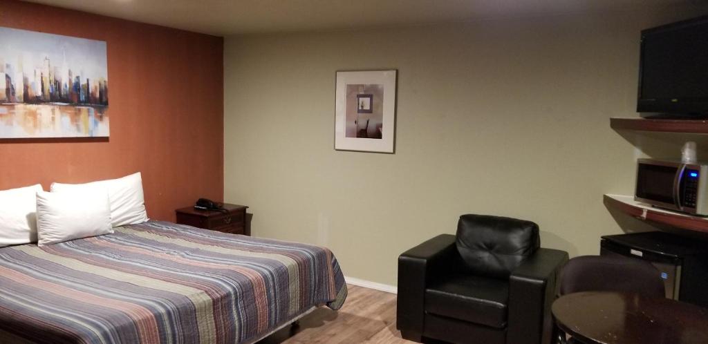 Двухместный (Номер с кроватью размера «queen-size»), Seattle Inn Northgate
