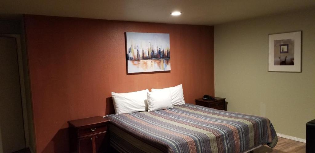Двухместный (Номер с кроватью размера «queen-size»), Seattle Inn Northgate