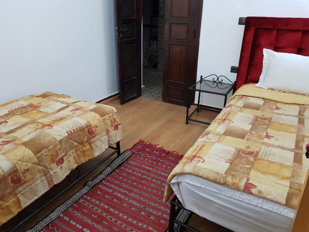 Двухместный (Двухместный номер с 2 отдельными кроватями), Riad Assia