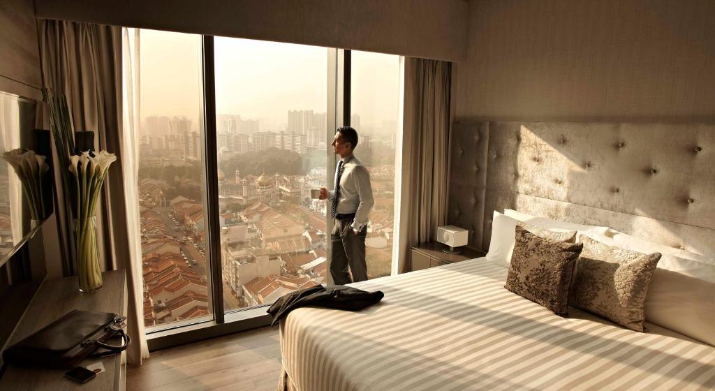 Апартаменты (Представительские апартаменты с 1 спальней), Pan Pacific Serviced Suites Beach Road