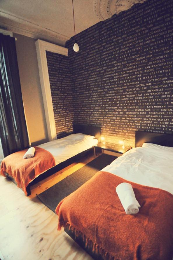 Vagabonds Hostel Room Type - Deluxe Twin Room with Shared Bathrooms