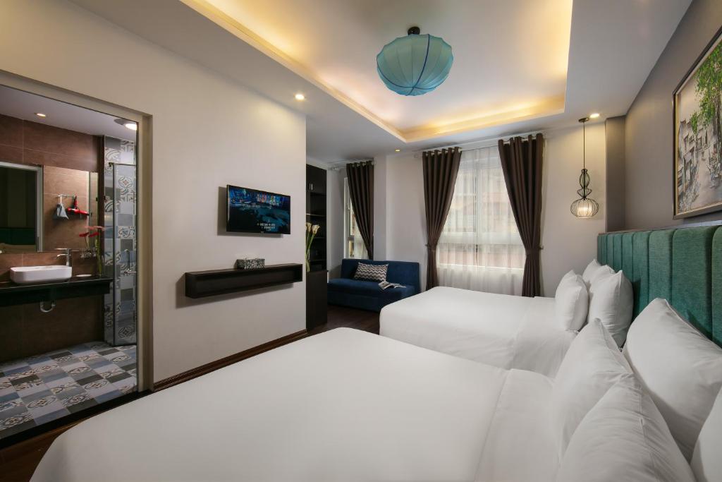 Семейный (Семейный номер с видом на город), Babylon Garden Hotel & Spa