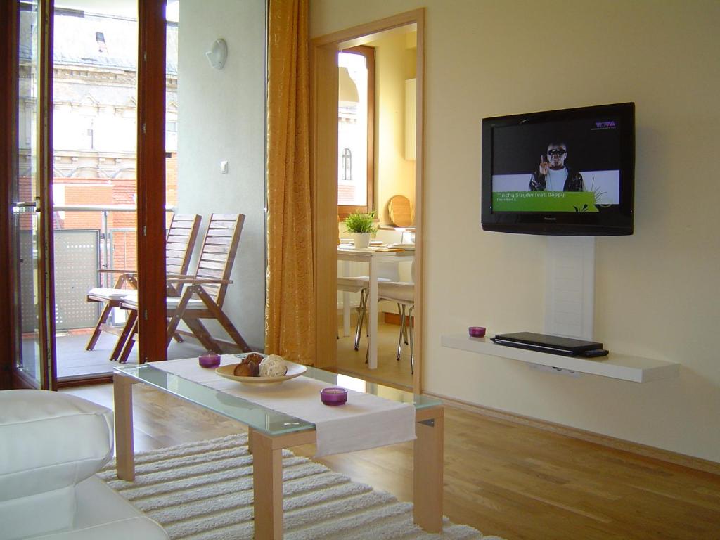 Апартаменты (Апартаменты Делюкс с 1 спальней (для 4 взрослых)), Trendy Deluxe Apartments