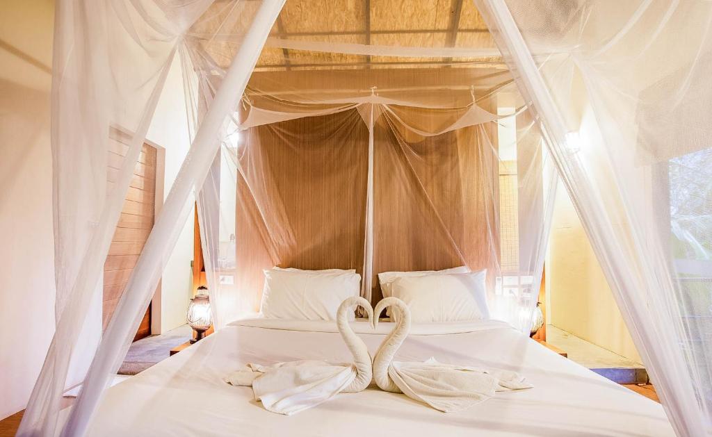Двухместный (Двухместный номер Делюкс с 1 кроватью), Anurak Community Lodge